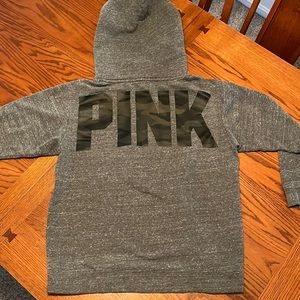 PINK Hoodie with camo